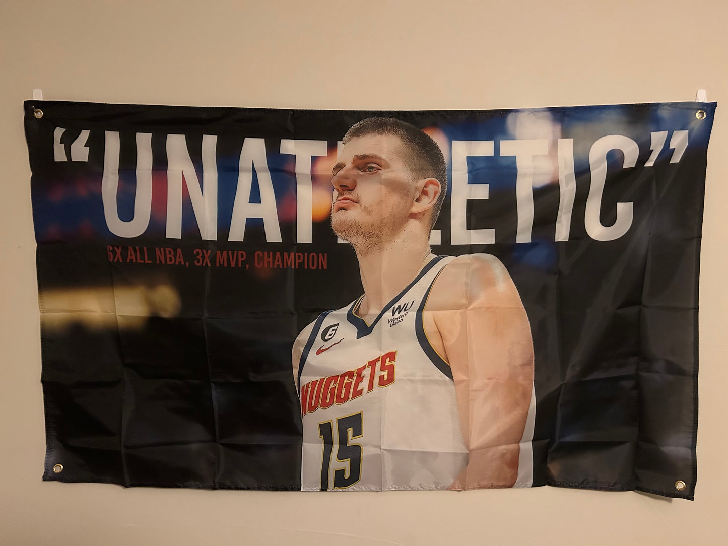 Nikola Jokić "Unathletic" Flag
