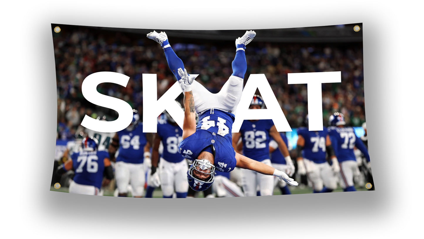 Cam Skattebo "SKAT" Flag