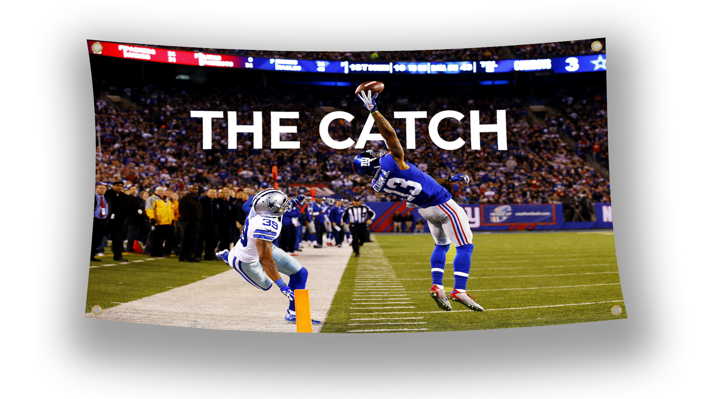 Odell Beckham Jr "THE CATCH" Flag