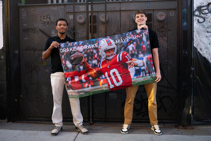 Drake "Drake Maye" Maye Flag