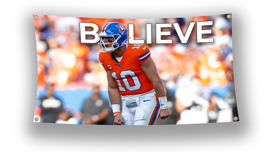 Bo Nix "BOLIEVE" Flag