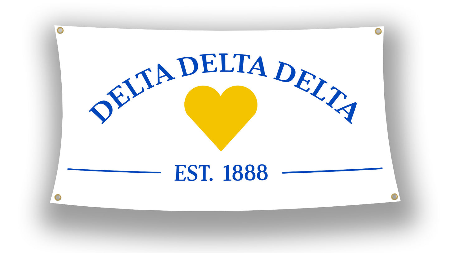 Delta Delta Delta Flags