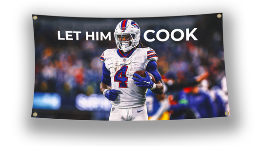 James Cook "Let Him Cook" Flag