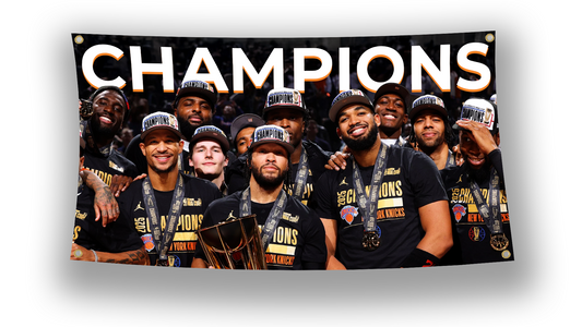 New York Knicks "CHAMPIONS" Flag