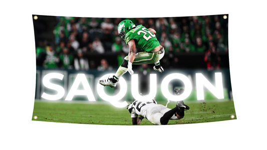 Saquon Barkley Hurdle Flag