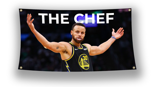 Steph Curry "The Chef" Flag